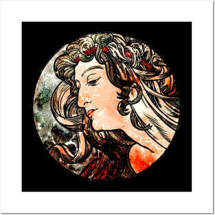 Art Nouveau Goddess Posters and Art